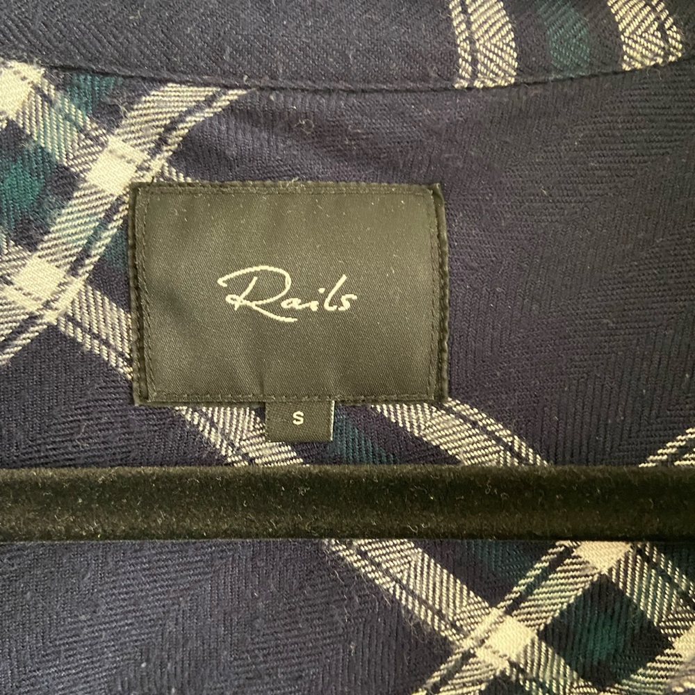 Rails Flannel Button Down - Small - image 2